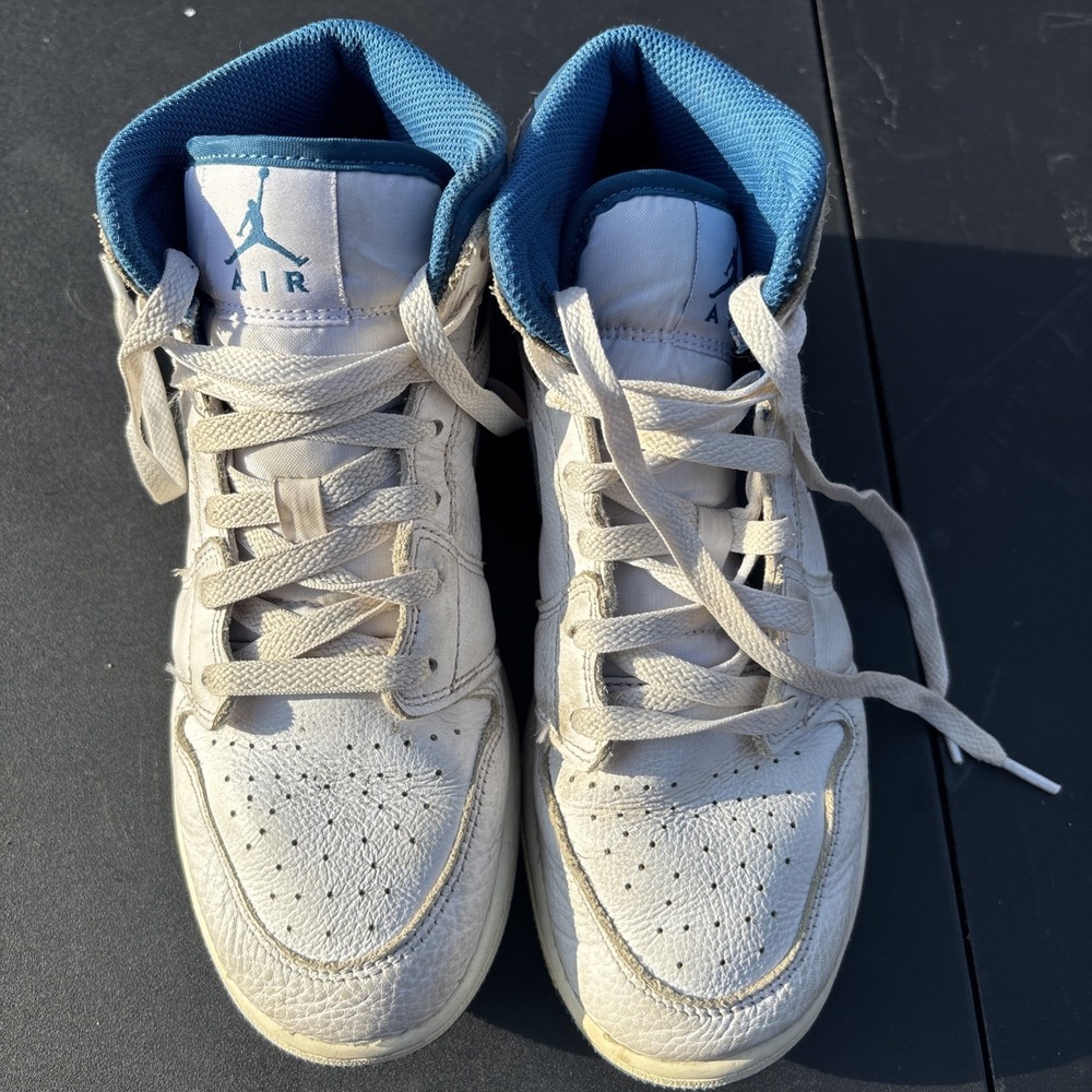 Air Jordan 1 Mid Industrial Blue US Size 7Y